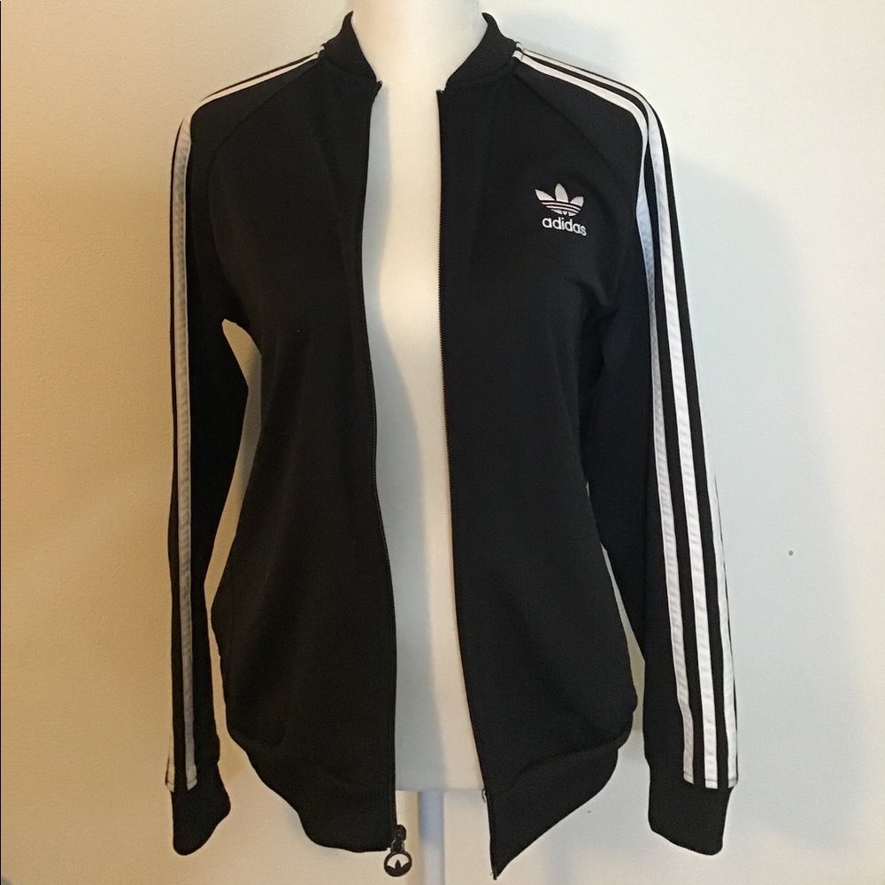 Black adidas jacket